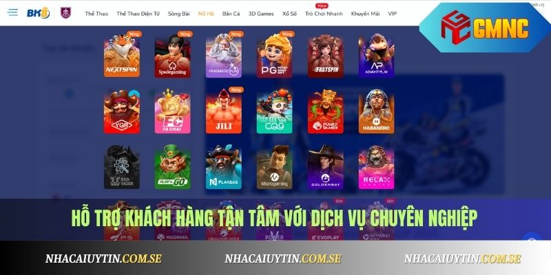 Hỗ trợ khách hàng tận tâm với dịch vụ chuyên nghiệp